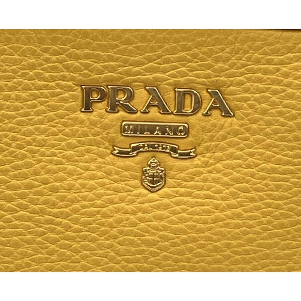 PRADA Camera Bag Shoulder Yellow - Picture 3 of 6